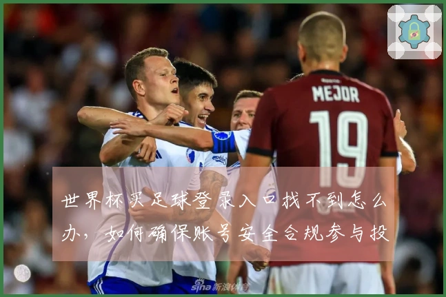 世界杯买足球登录入口找不到怎么办，如何确保账号安全合规参与投注